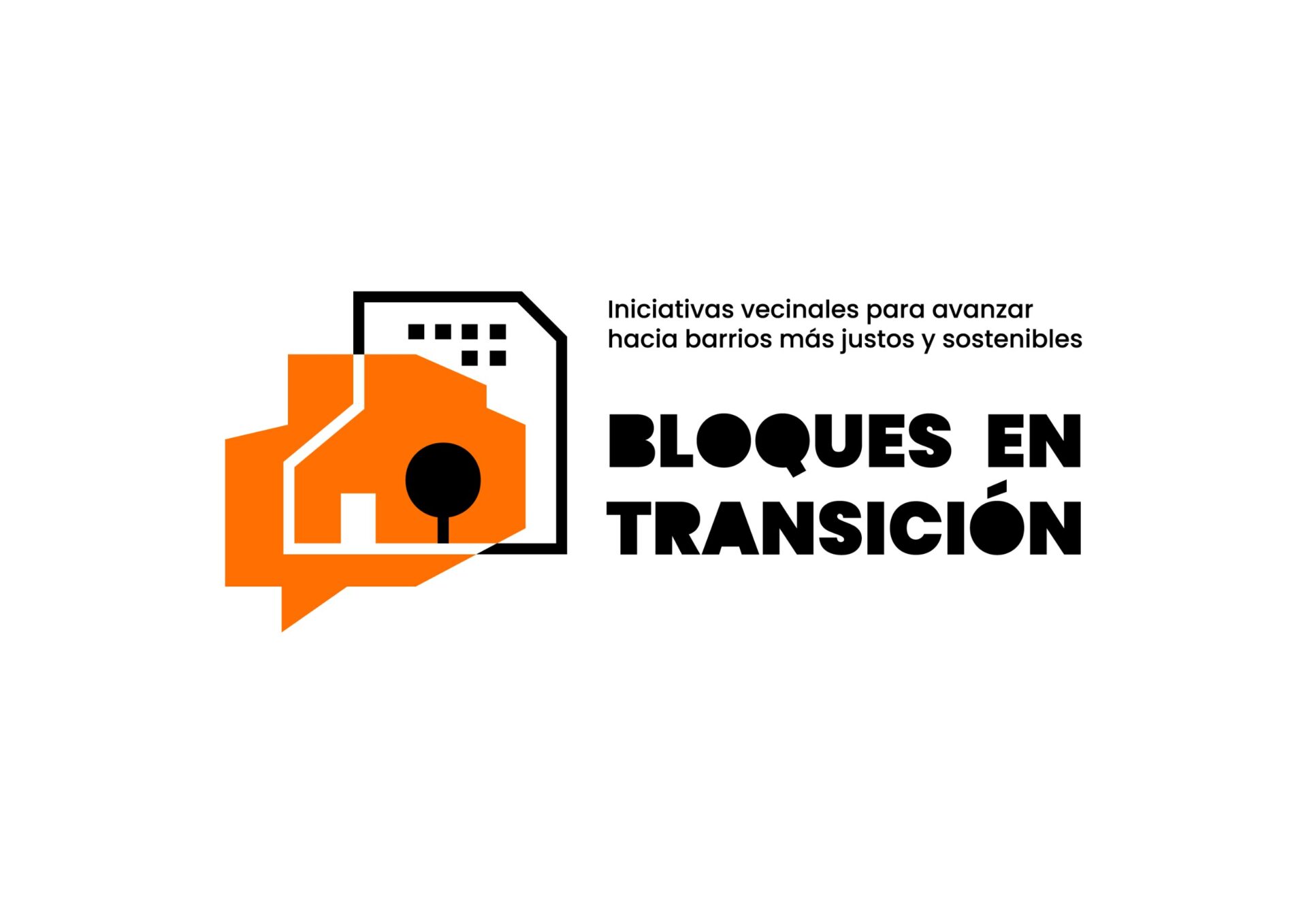 iniciativas vecinales para avanzar hacia barrios más justos y sostenibles, bloques en transición